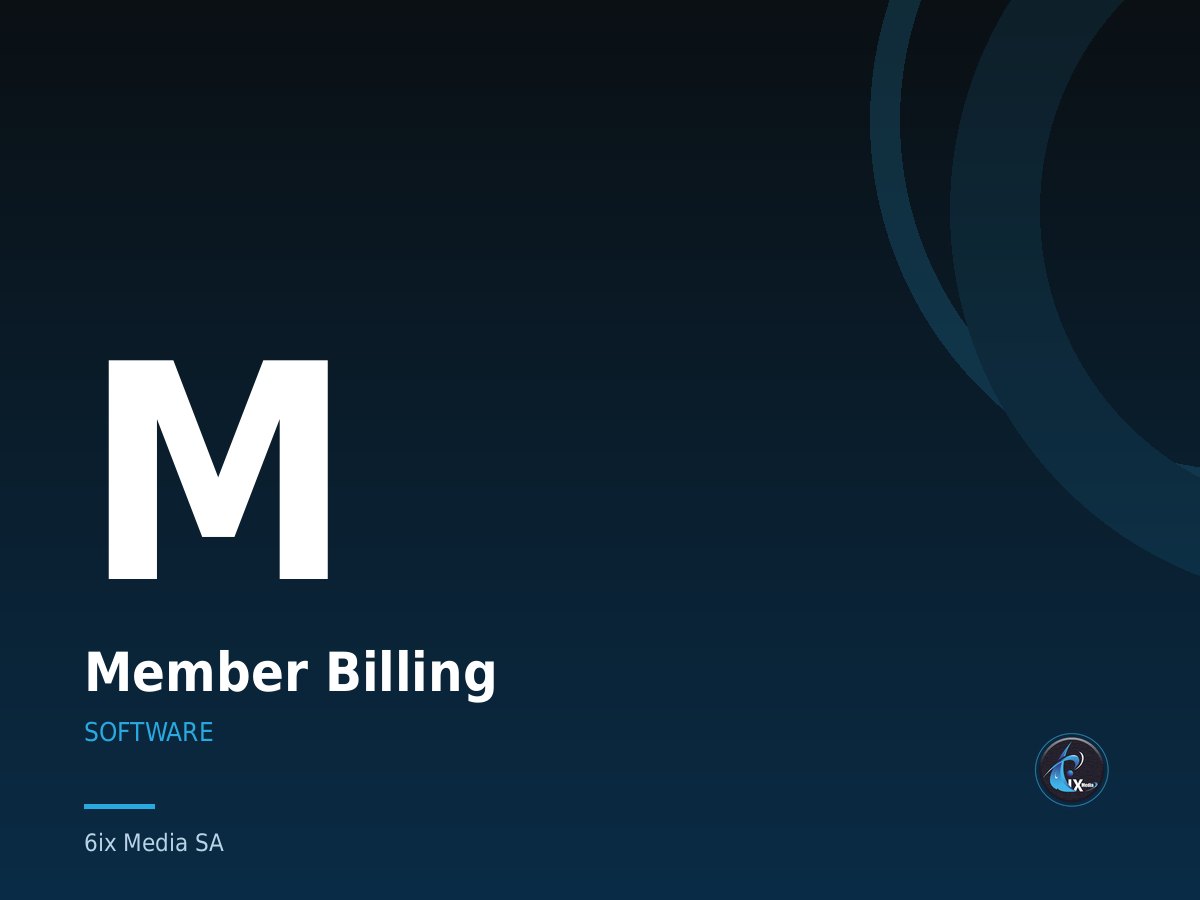 Member Billing — Recurring billing and member management for a gym